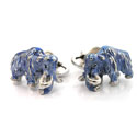 Blue Mammoth Cufflinks