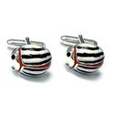 Potato Bug Cufflinks