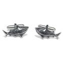 Gray Shark Cufflinks
