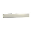 Burnished Silver Tie Clip