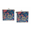 Blue Tapestry Cufflinks