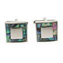 Paua Moat Cufflinks