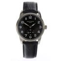 Simon Carter Round Black Dial Watch