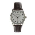 Simon Carter Round Silver Dial Watch