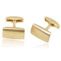 Brushed Gold Cufflinks