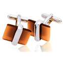 Orange Cufflinks