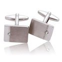 Solitare Engraved Cufflinks
