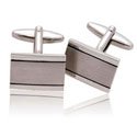Two Tone Engravable Cufflinks