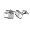 Gunmetal Vine Border Cufflinks