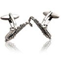 Saxophone Cufflinks