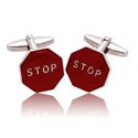 Stop Sign Cufflinks