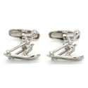 Skier Cufflinks