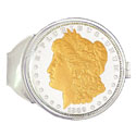Morgan Dollar Nickel Money Clip