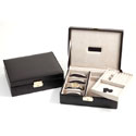 Brown Watch and Jewelry Case