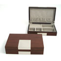 Men's Cufflink and Jewelry Case