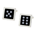 Dice Cufflinks: 5 & 6