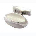 Oval Edge Cufflinks