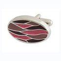Spectrum Oval Cuff Links