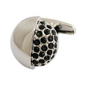 Black Crystal Cufflinks