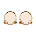 23 Karat Gold Ring Engraved Cuff Links