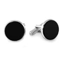 Silver & Onyx Cufflinks