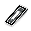 Swirling Frame Money Clip
