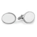 Sterling Engine Turned Cufflinks
