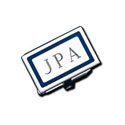 Blue Border Engraved Cufflinks