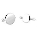 Sterling Bevel Edge Stud Set