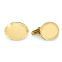 Bordered Vermeil Cufflinks