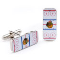Chicago Blackhawks Stadium Cufflinks