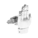 Silver Hand Cufflinks