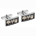 No Evil Monkeys Cufflinks