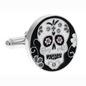 Black Skull Fest Cufflinks