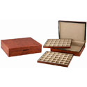 Maple Burl Wood Collectors Case