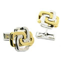 Interlocking C Cufflinks