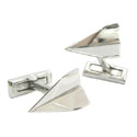 Paper Plane Cufflinks