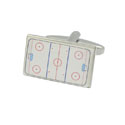 Ice Hockey Rink Cufflinks