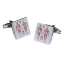 Human Anatomy Cufflinks
