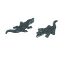 Grey Alligators Cufflinks