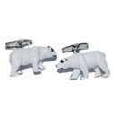 Colored Polar Bear Cufflinks