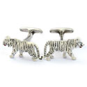 White Tiger Cufflinks