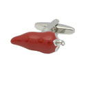 Red Pepper Cufflinks