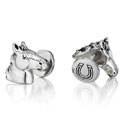 Sterling Horse Head Cufflinks