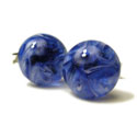 Blue Mystic Murano Glass Cufflinks