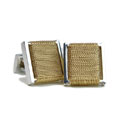 Balinese Gold Weave Cufflinks