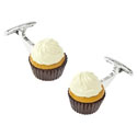 Vanilla Cupcake Cufflinks