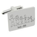 Custom Family Cufflinks