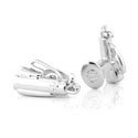 Sterling Golf Bag Cuff Links