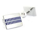 Double Blue Cuff Links